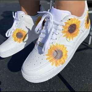 Air force 1 custom sunflower